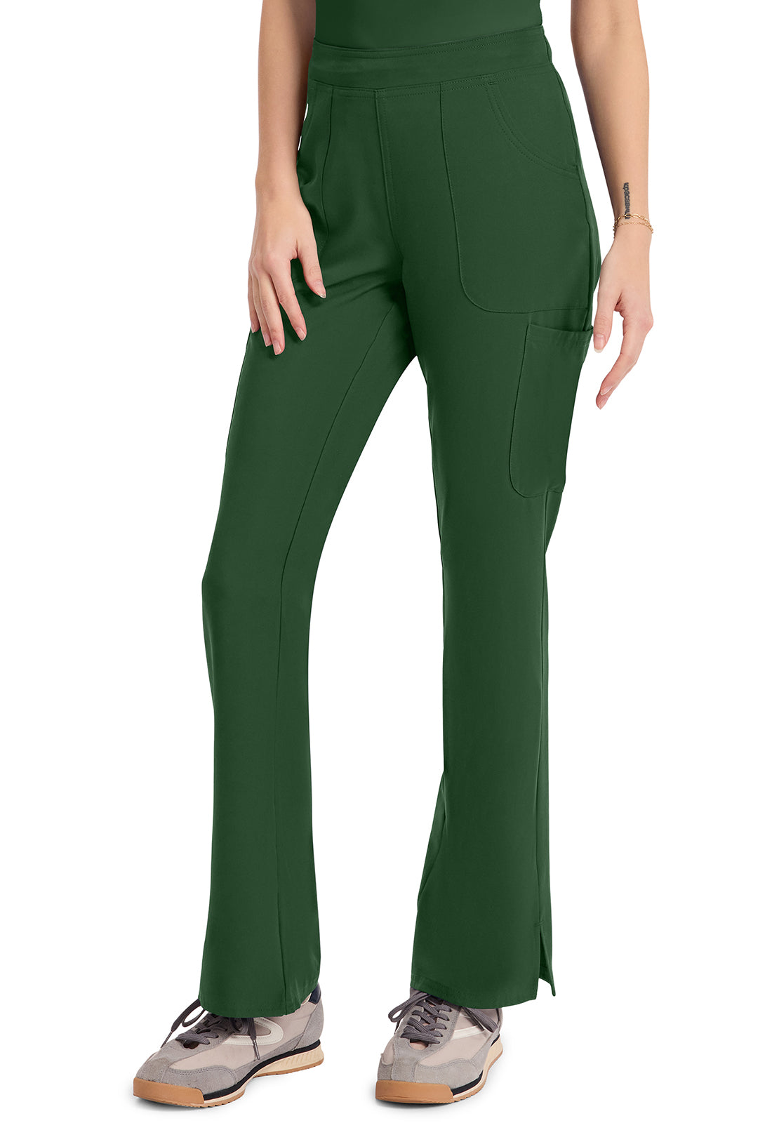 MC010 Med Couture MC Insight Mid Rise Flare Leg Scrubs Pants (XXS - 3XL)