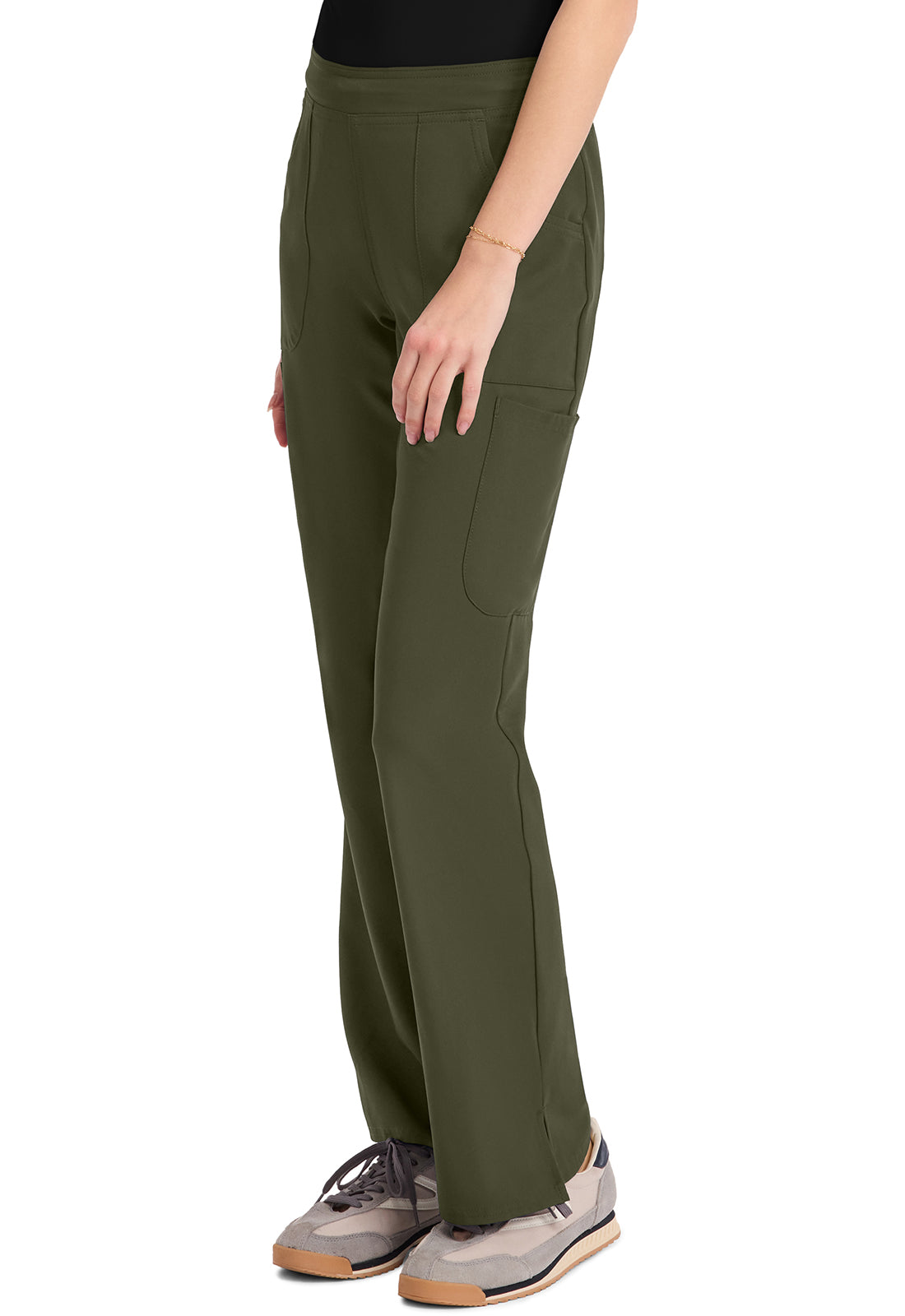 MC010 Med Couture MC Insight Mid Rise Flare Leg Scrubs Pants (XXS - 3XL)