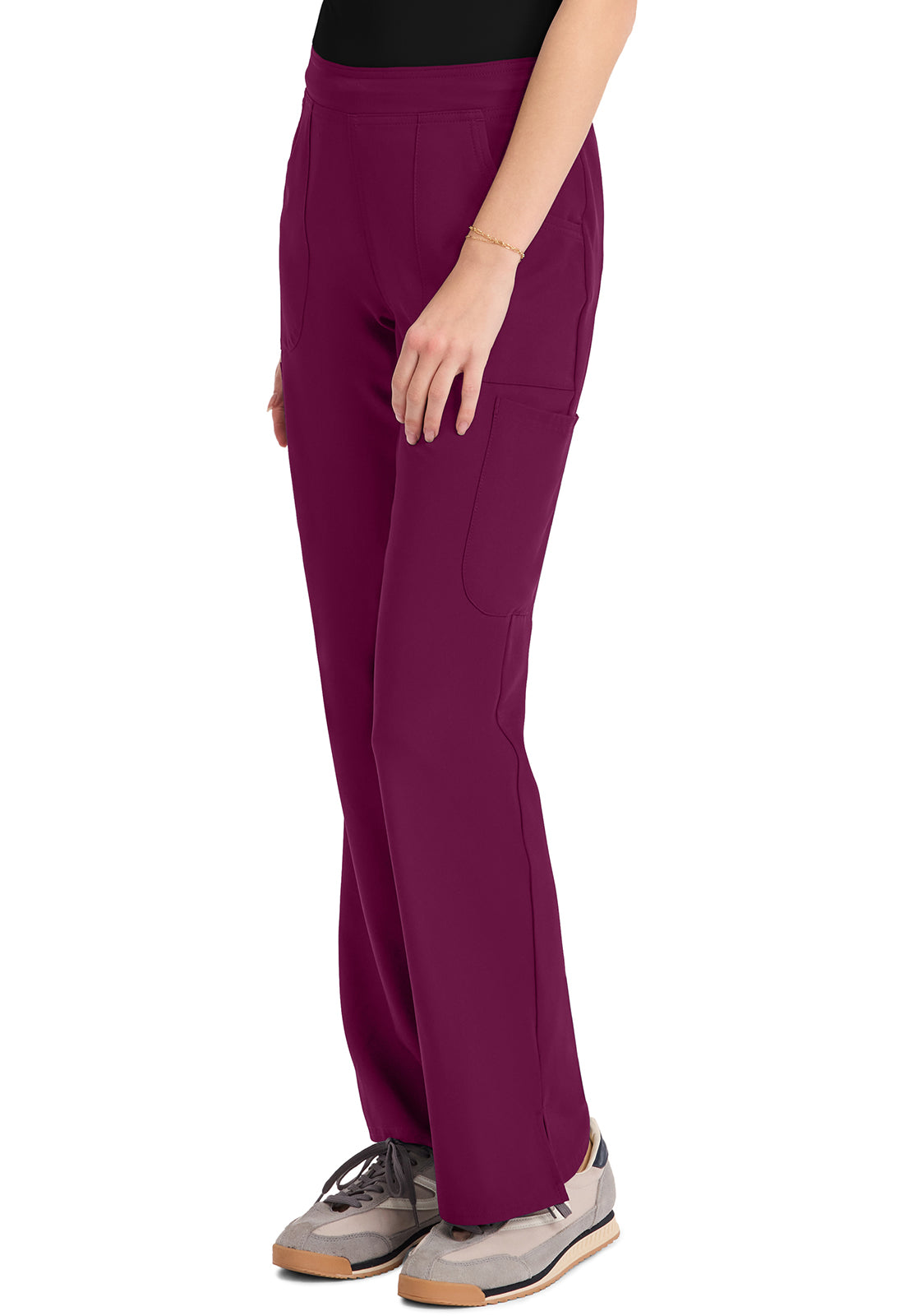 MC010 Med Couture MC Insight Mid Rise Flare Leg Scrubs Pants (XXS - 3XL)
