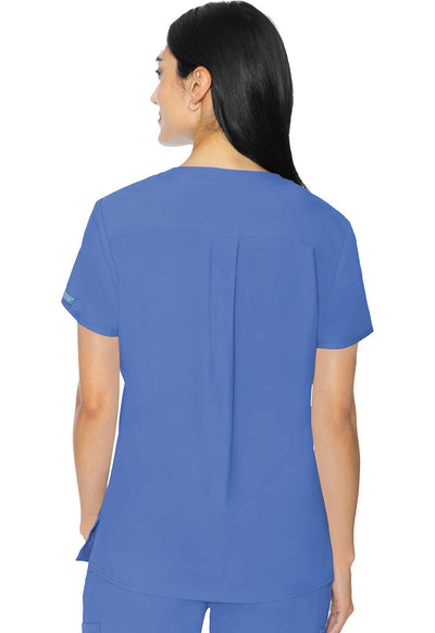 MC2411 Med Couture MC Insight 3 Pocket Scrubs Top (XXS - 5XL)