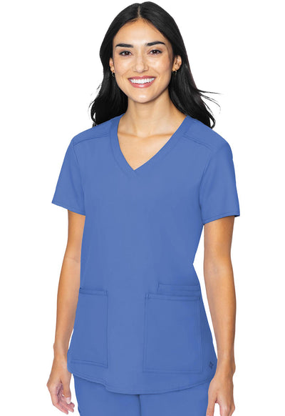 MC2411 Med Couture MC Insight 3 Pocket Scrubs Top (XXS - 5XL)