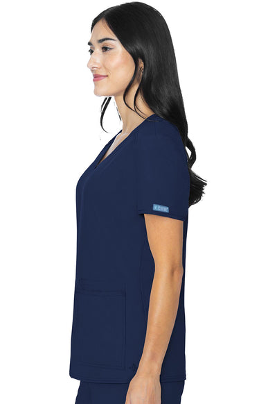 MC2411 Med Couture MC Insight 3 Pocket Scrubs Top (XXS - 5XL)