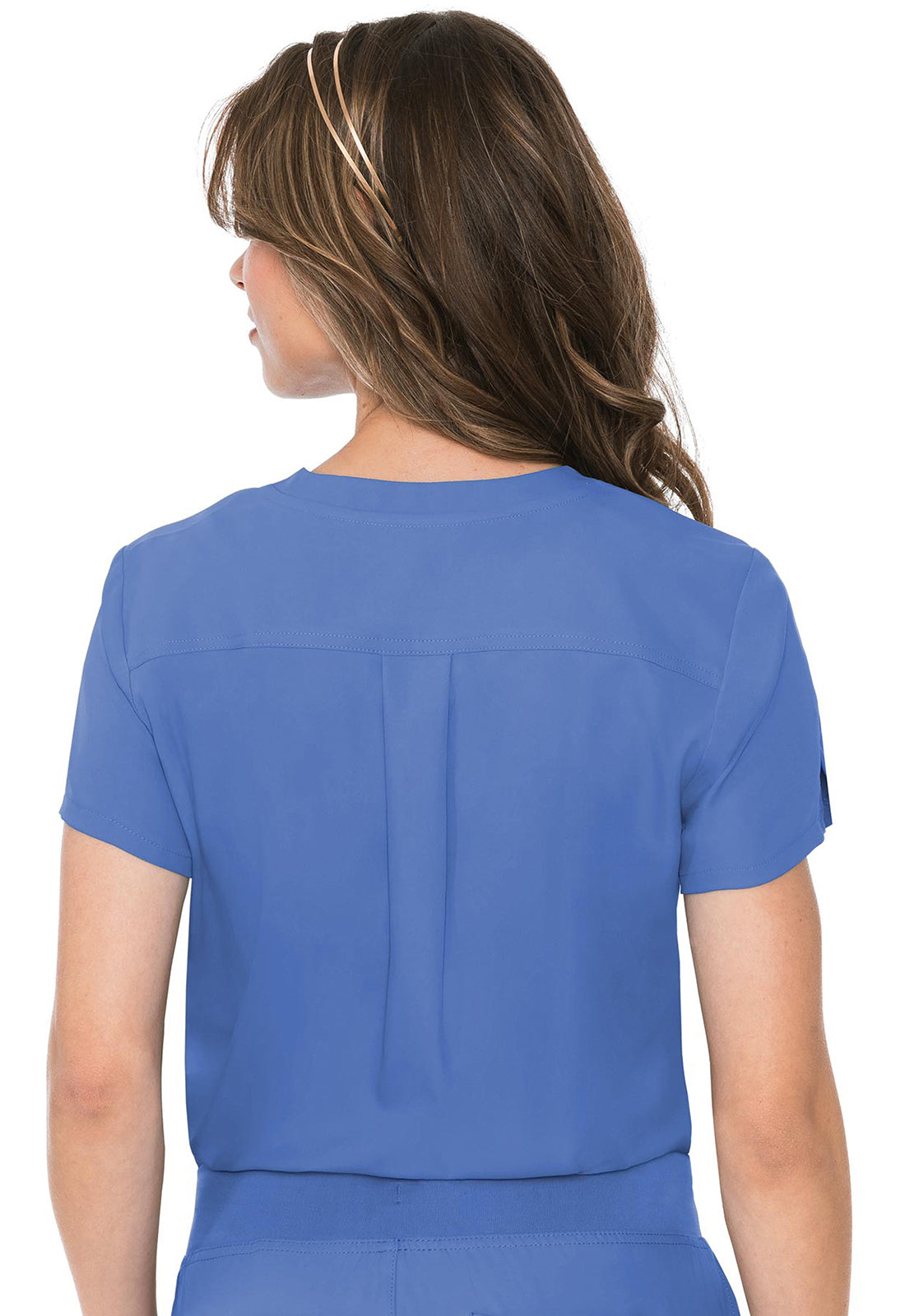 MC2432 Med Couture MC Insight One Pocket Tuck-In Scrubs Top (XS - 5XL)