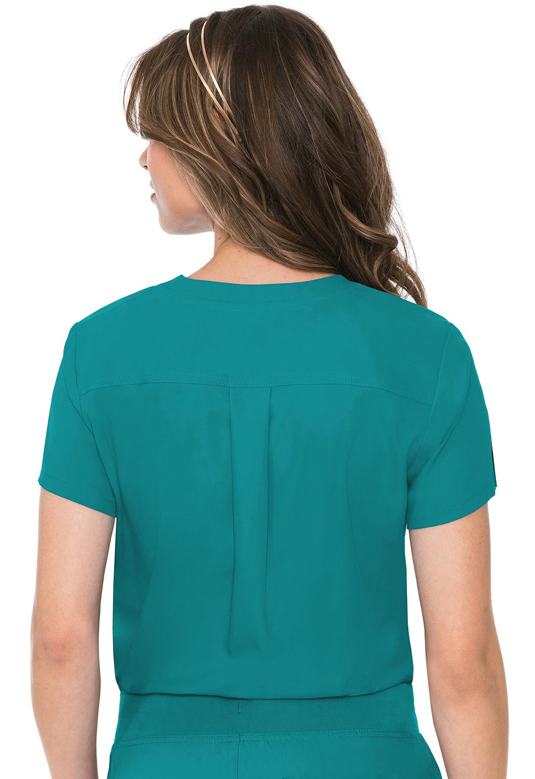 MC2432 Med Couture MC Insight One Pocket Tuck-In Scrubs Top (XS - 5XL)