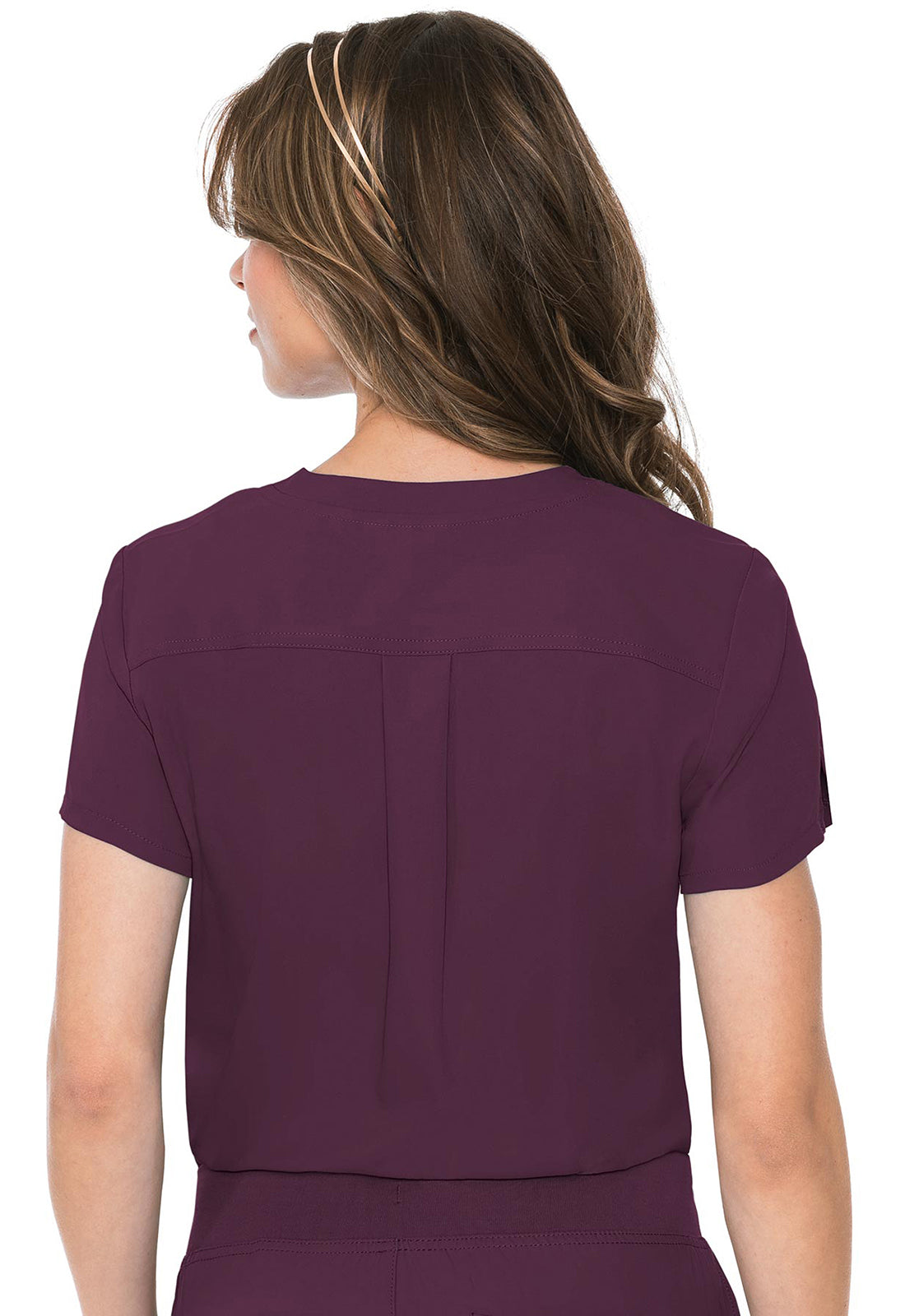 MC2432 Med Couture MC Insight One Pocket Tuck-In Scrubs Top (XS - 5XL)