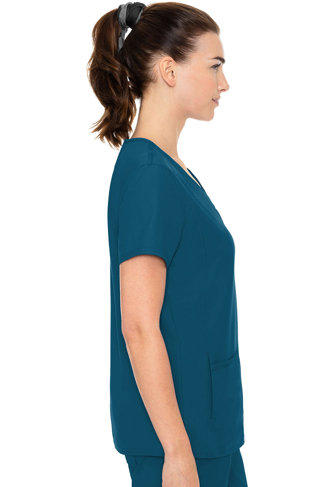 MC2468 Med Couture MC Insight Side Pocket Scrub Top (XS - 3XL)