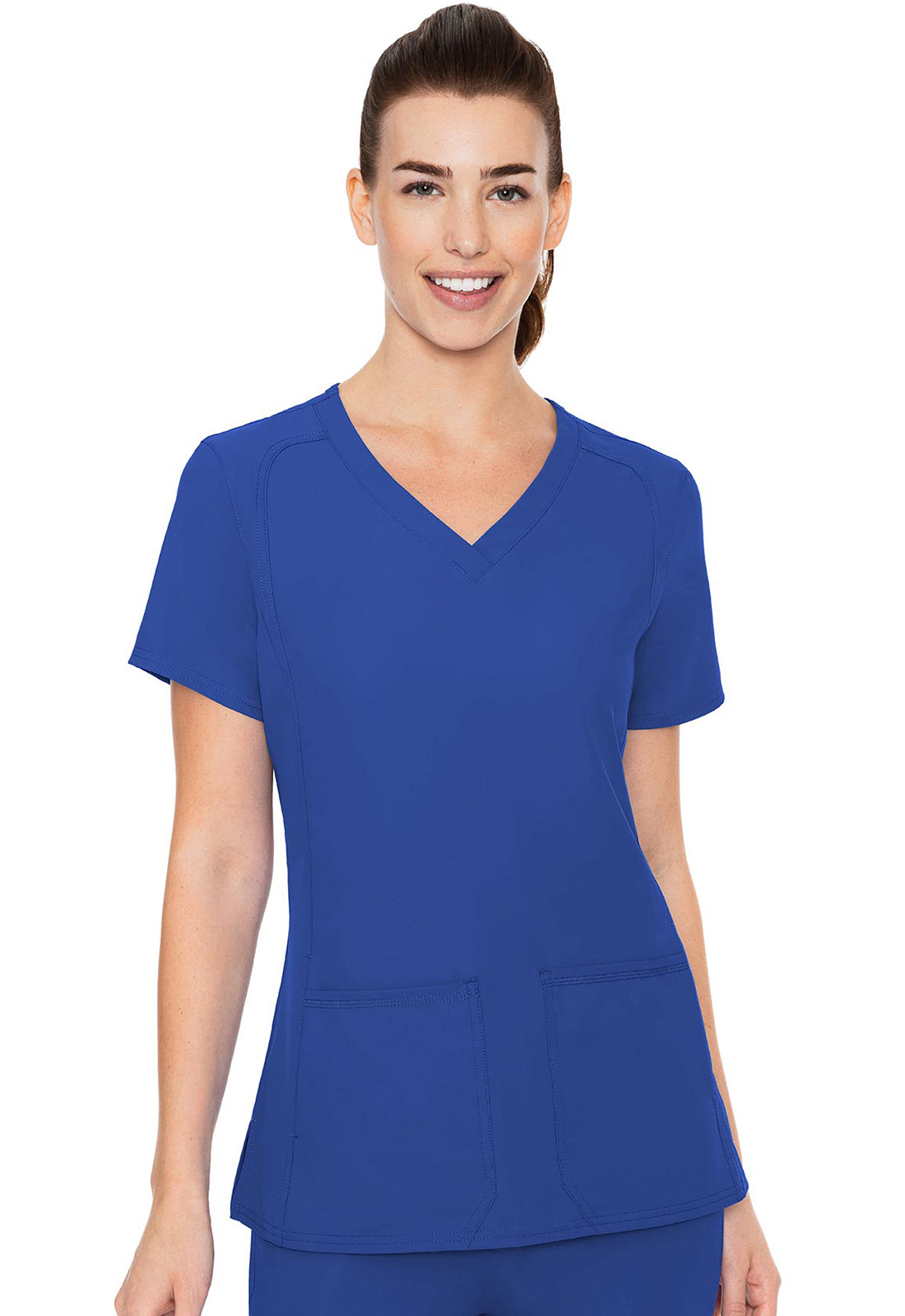 MC2468 Med Couture MC Insight Side Pocket Scrub Top (XS - 3XL)