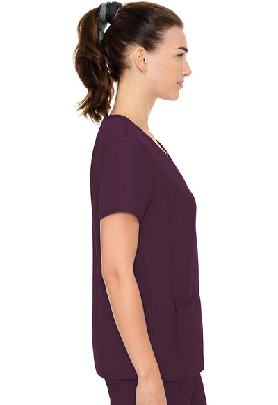 MC2468 Med Couture MC Insight Side Pocket Scrub Top (XS - 3XL)