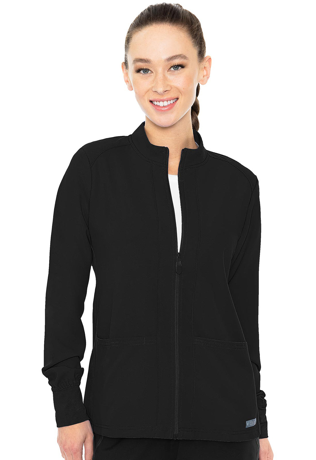 MC2660 Med Couture MC Insight Zip Front Warm-Up Jacket With Shoulder Yokes (XS - 5XL)