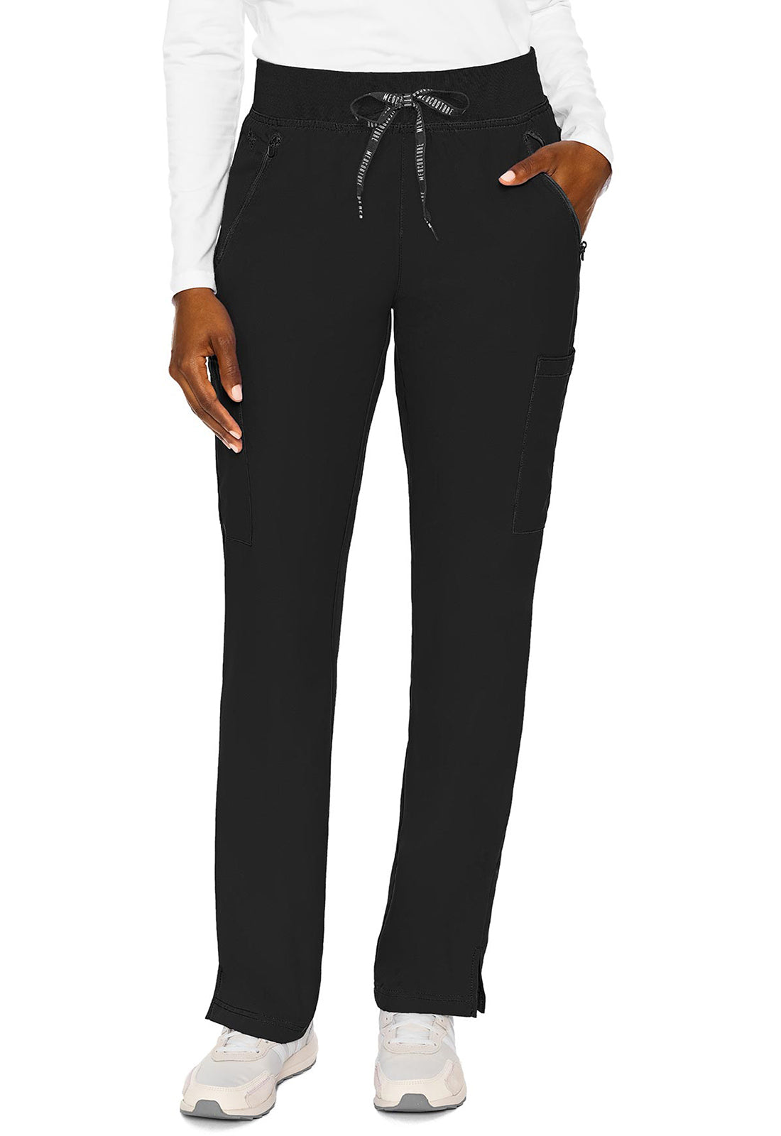 MC2702 Med Couture MC Insight Zipper Straight Leg Scrubs Pants (XXS - 5XL)