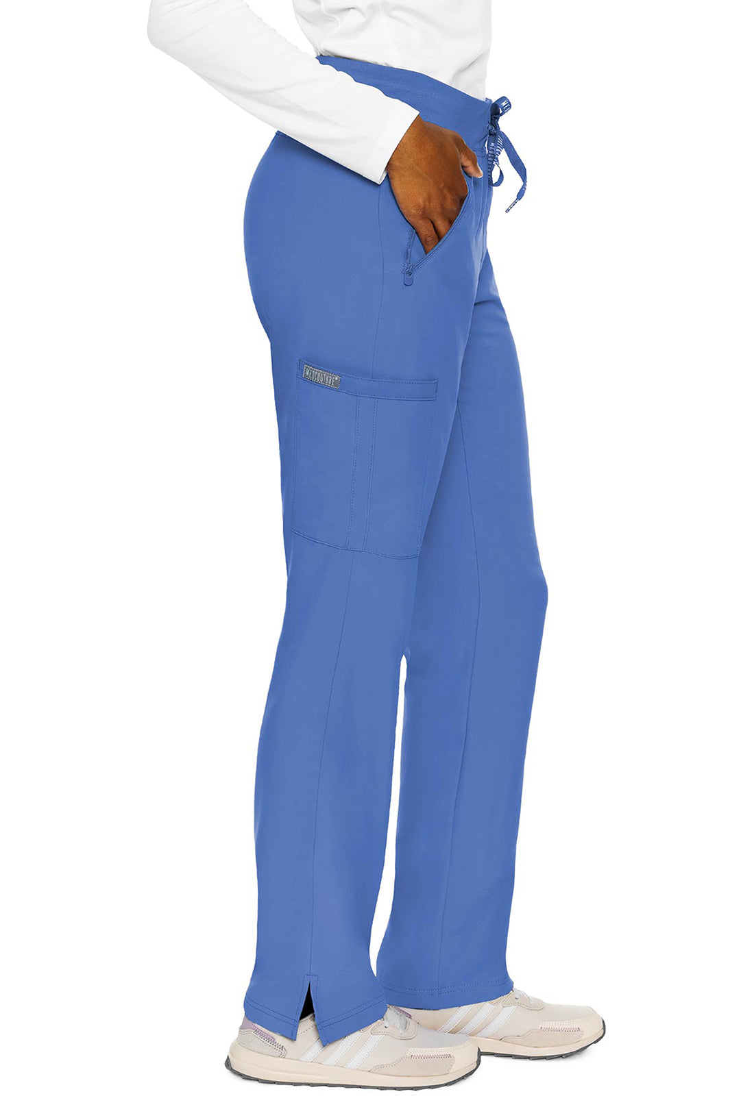 MC2702 Med Couture MC Insight Zipper Straight Leg Scrubs Pants (XXS - 5XL)