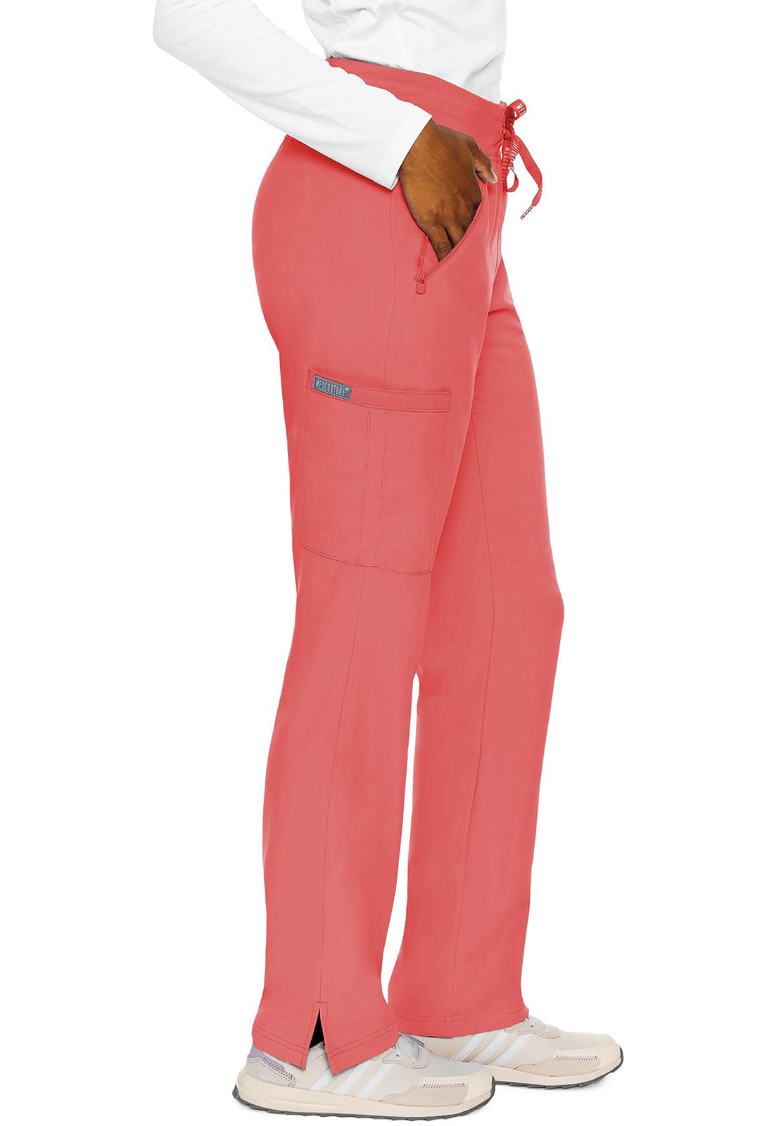 MC2702 Med Couture MC Insight Zipper Straight Leg Scrubs Pants (XXS - 5XL)