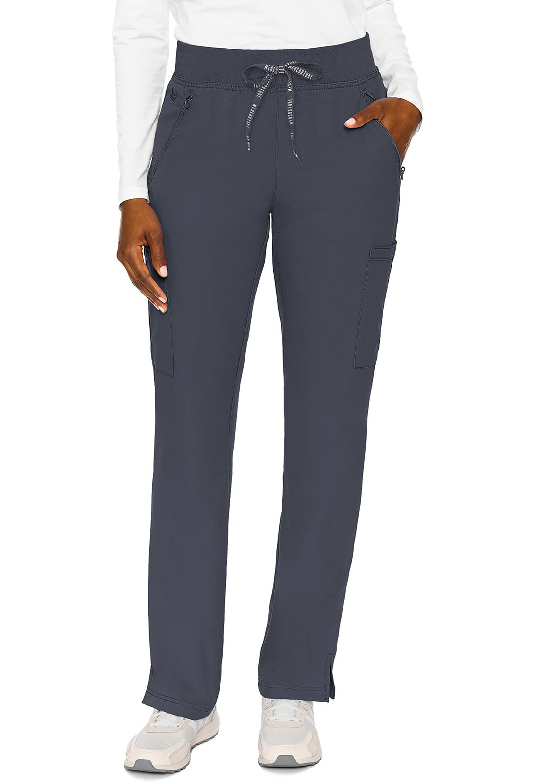 MC2702 Med Couture MC Insight Zipper Straight Leg Scrubs Pants (XXS - 5XL)