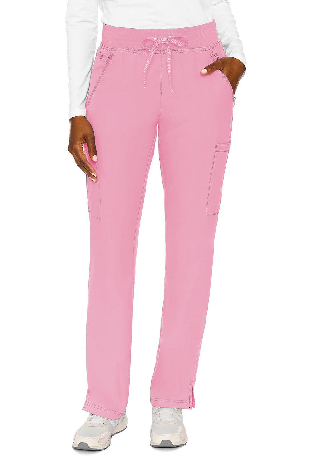 MC2702 Med Couture MC Insight Zipper Straight Leg Scrubs Pants (XXS - 5XL)