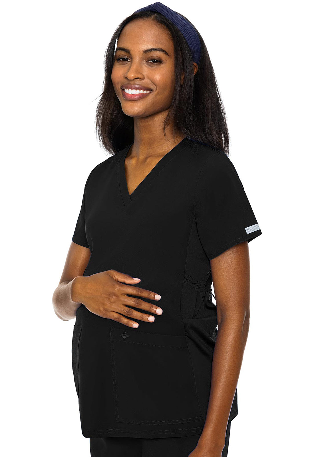 MC628 Med Couture MC Touch Maternity Scrub Top (XS - 3XL)