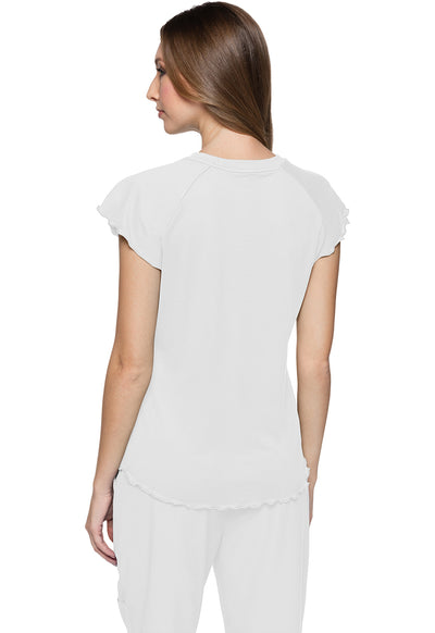 MC706 Med Couture MC Layers Knit Lettuce-Edged Top (XS - 2XL)