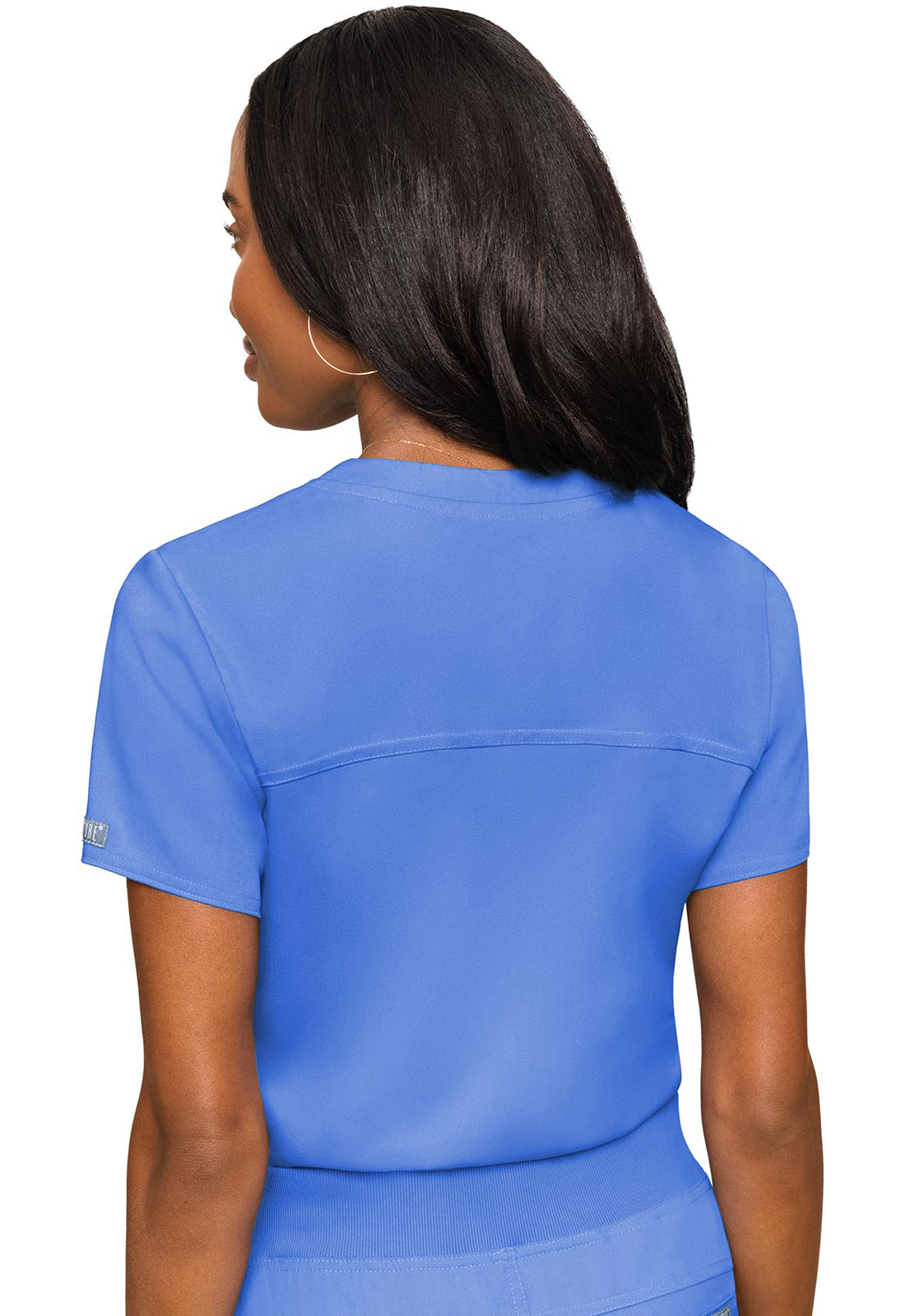 MC7448 Med Couture MC Touch V-Neck Tuck In Scrub Top (XS - 3XL)