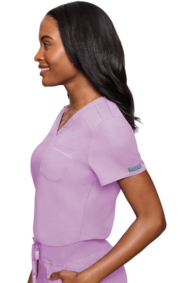 MC7448 Med Couture MC Touch V-Neck Tuck In Scrub Top (XS - 3XL)