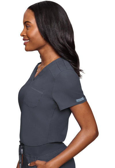 MC7448 Med Couture MC Touch V-Neck Tuck In Scrub Top (XS - 3XL)