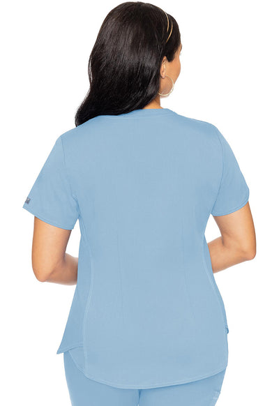 MC7459 Med Couture MC Touch V-Neck Shirttail Scrub Top (XS - 5XL)