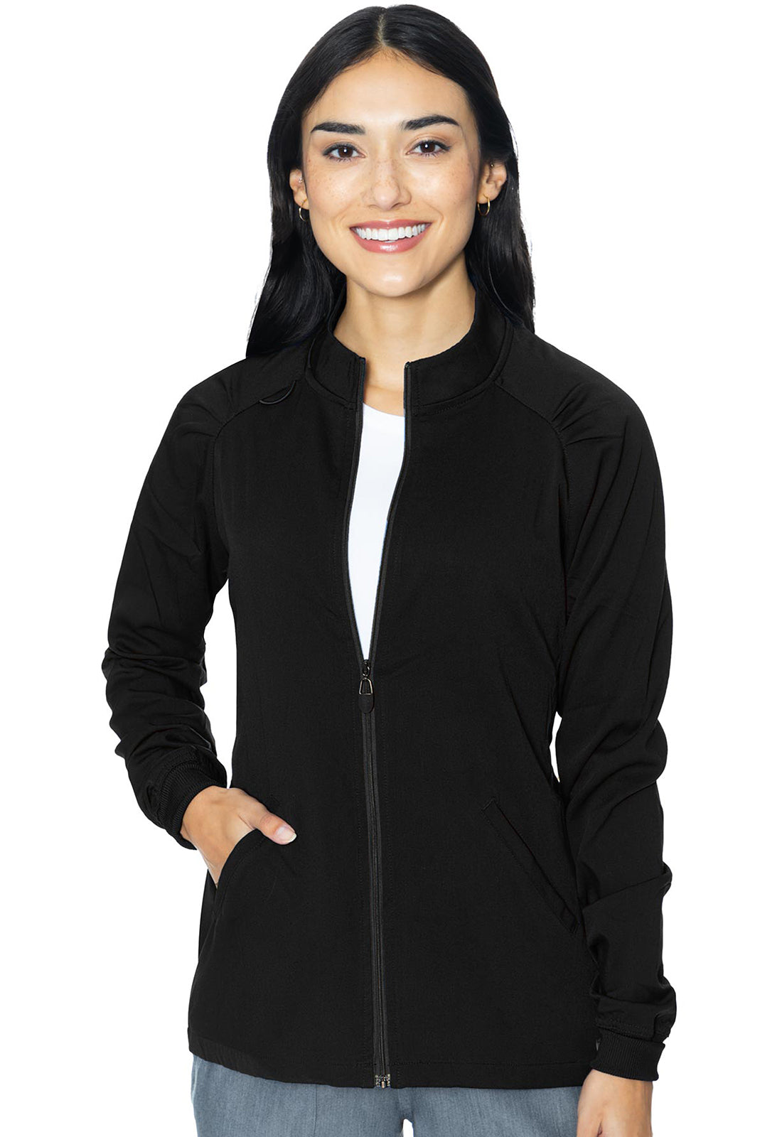 MC7660 Med Couture MC Touch Raglan Warmup Jacket (XS - 3XL)