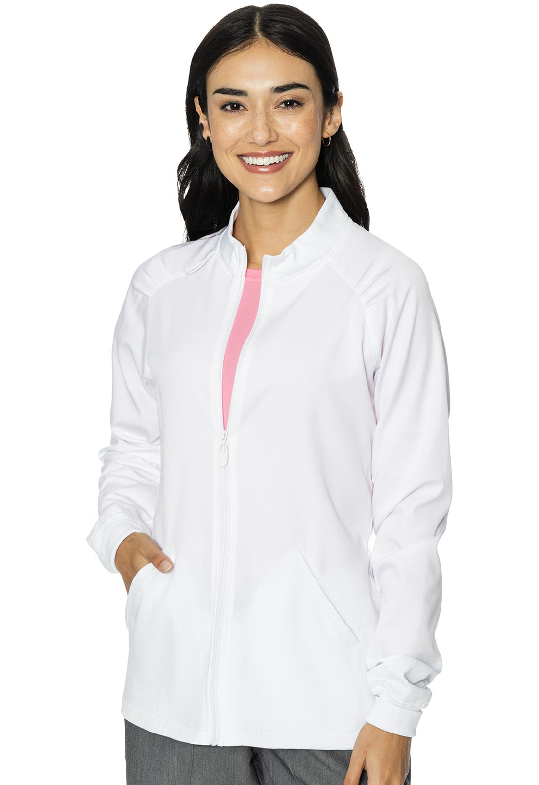 MC7660 Med Couture MC Touch Raglan Warmup Jacket (XS - 3XL)