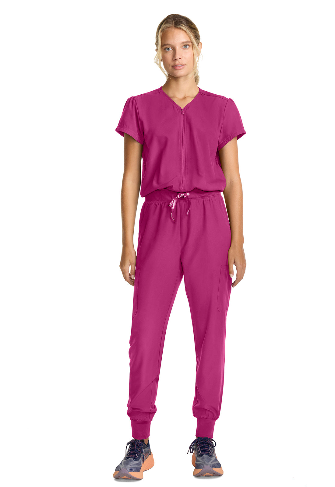 MC510 Med Couture MC Insight Women's Zip Front Jumpsuit (XS - 2XL)