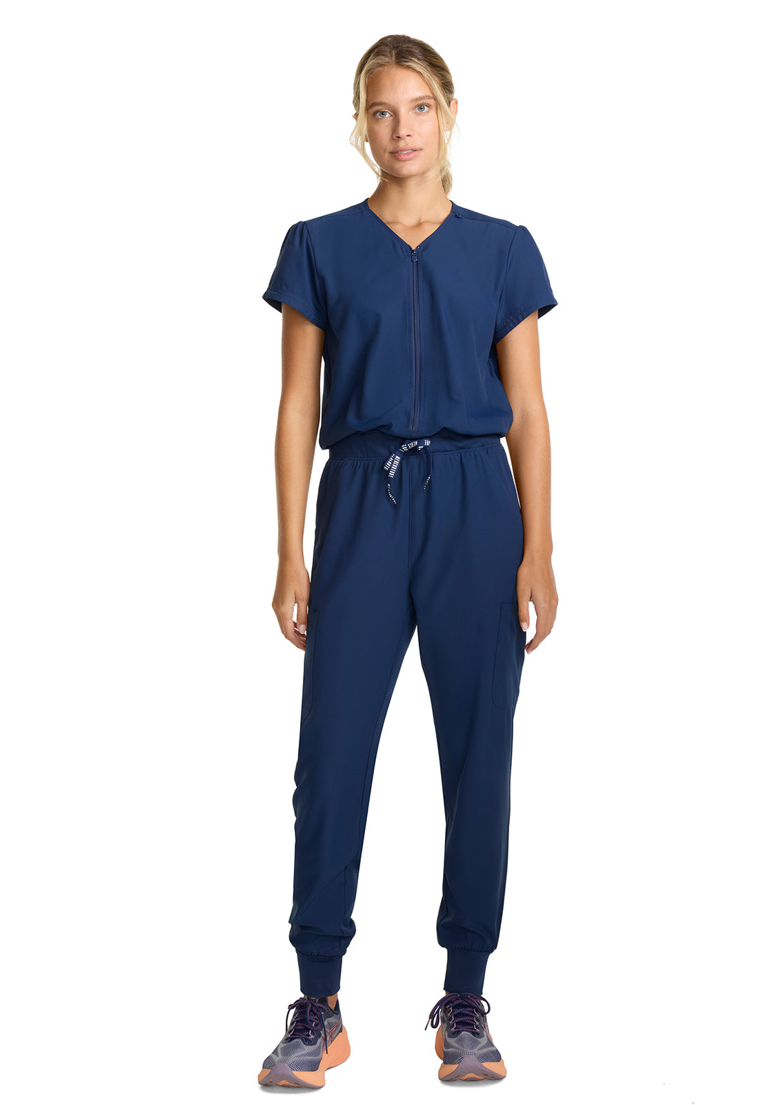 MC510 Med Couture MC Insight Women's Zip Front Jumpsuit (XS - 2XL)