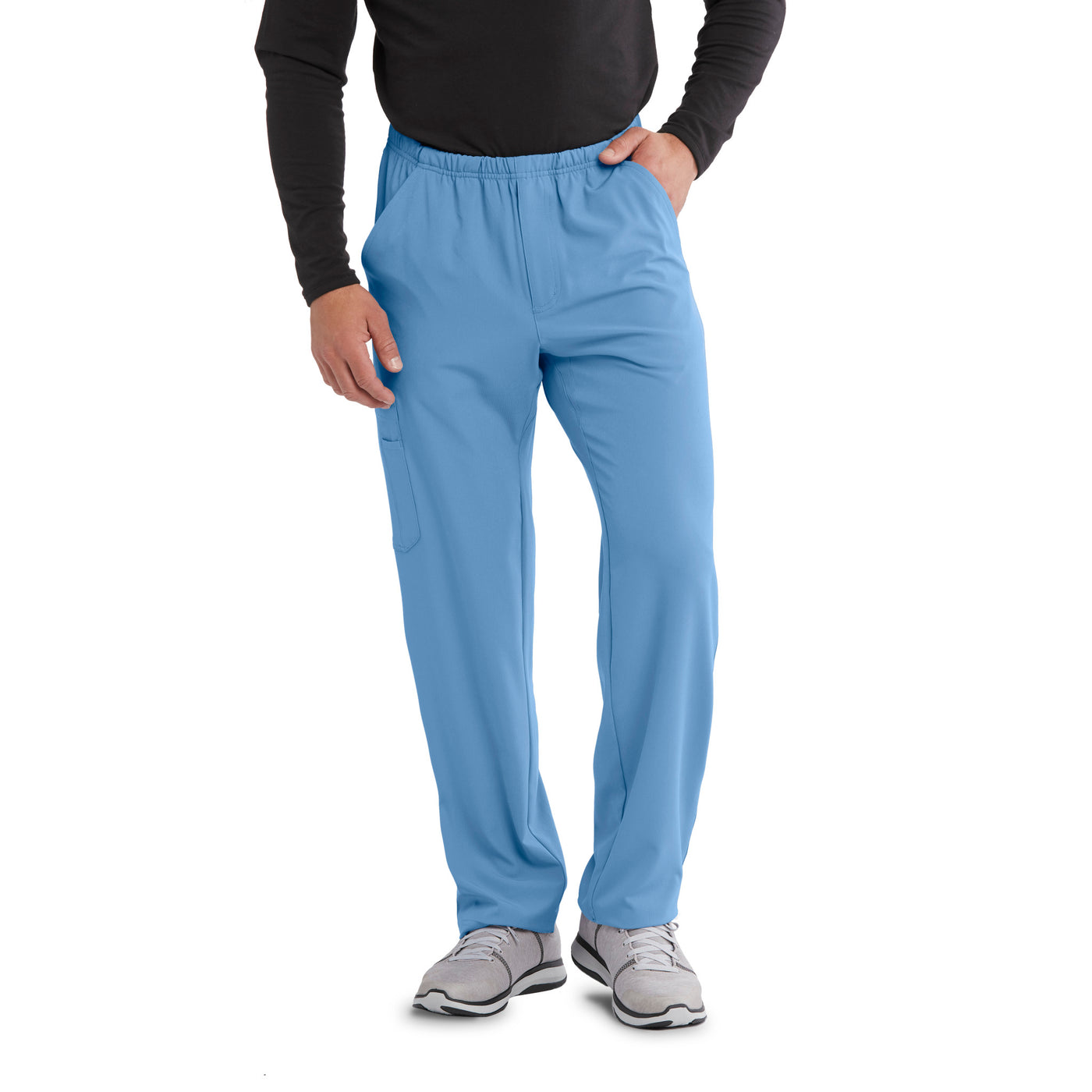 SK0215 Skechers Classic Scrubs Structure 4 Pocket Drawstring Cargo Men's Scrub Pants (XS - 5XL)