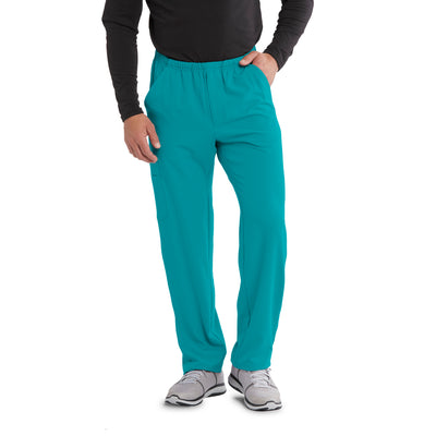 SK0215 Skechers Classic Scrubs Structure 4 Pocket Drawstring Cargo Men's Scrub Pants (XS - 5XL)