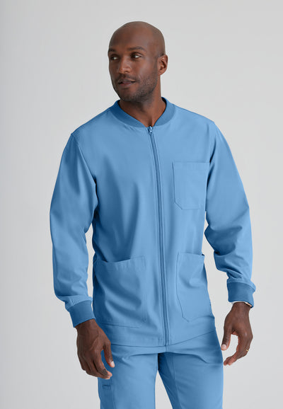 SK0408 Skechers Classic Scrubs Structure Warm-Up Jacket (XS - 5XL)