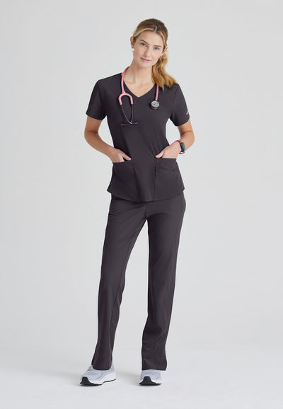 SKP623 Skechers Classic Scrubs Gamma Pants 6 Pocket Elastic Waist Tapered Women's Scrub Pants  (XXS - 5XL)