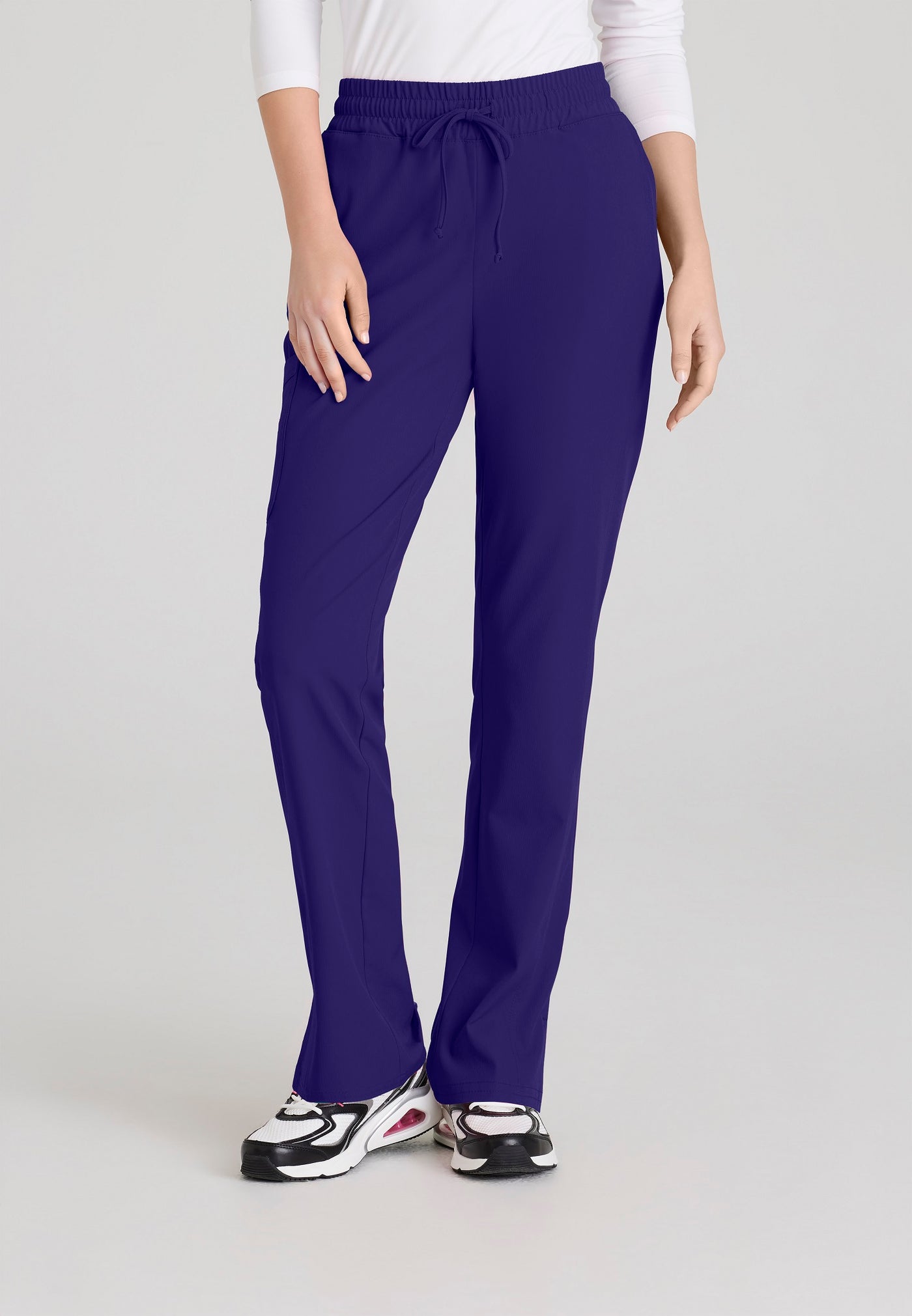 SKP623 Skechers Classic Scrubs Gamma Pants 6 Pocket Elastic Waist Tapered Women's Scrub Pants  (XXS - 5XL)