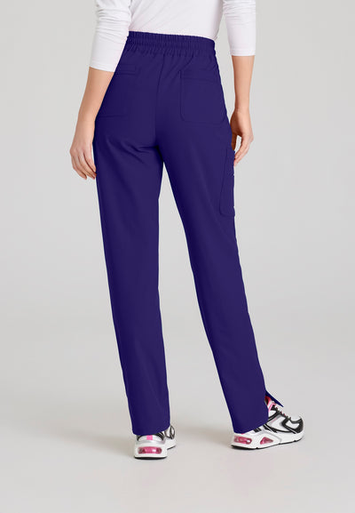 SKP623 Skechers Classic Scrubs Gamma Pants 6 Pocket Elastic Waist Tapered Women's Scrub Pants  (XXS - 5XL)