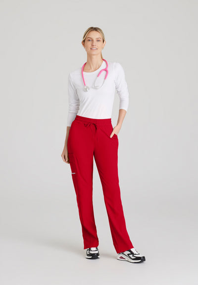 SKP623 Skechers Classic Scrubs Gamma Pants 6 Pocket Elastic Waist Tapered Women's Scrub Pants  (XXS - 5XL)