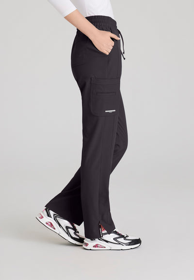 SKP623 Skechers Classic Scrubs Gamma Pants 6 Pocket Elastic Waist Tapered Women's Scrub Pants  (XXS - 5XL)