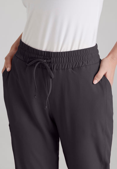 SKP623 Skechers Classic Scrubs Gamma Pants 6 Pocket Elastic Waist Tapered Women's Scrub Pants  (XXS - 5XL)