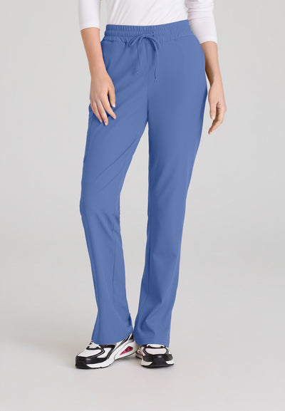 SKP623 Skechers Classic Scrubs Gamma Pants 6 Pocket Elastic Waist Tapered Women's Scrub Pants  (XXS - 5XL)