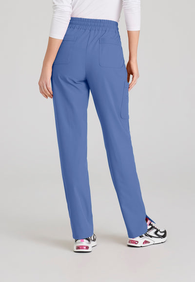 SKP623 Skechers Classic Scrubs Gamma Pants 6 Pocket Elastic Waist Tapered Women's Scrub Pants  (XXS - 5XL)