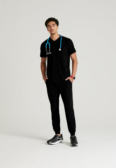 SKT193 Skechers Classic Scrubs Thesis 3 Pocket V-Neck Men's Scrub Top (XS - 5XL)