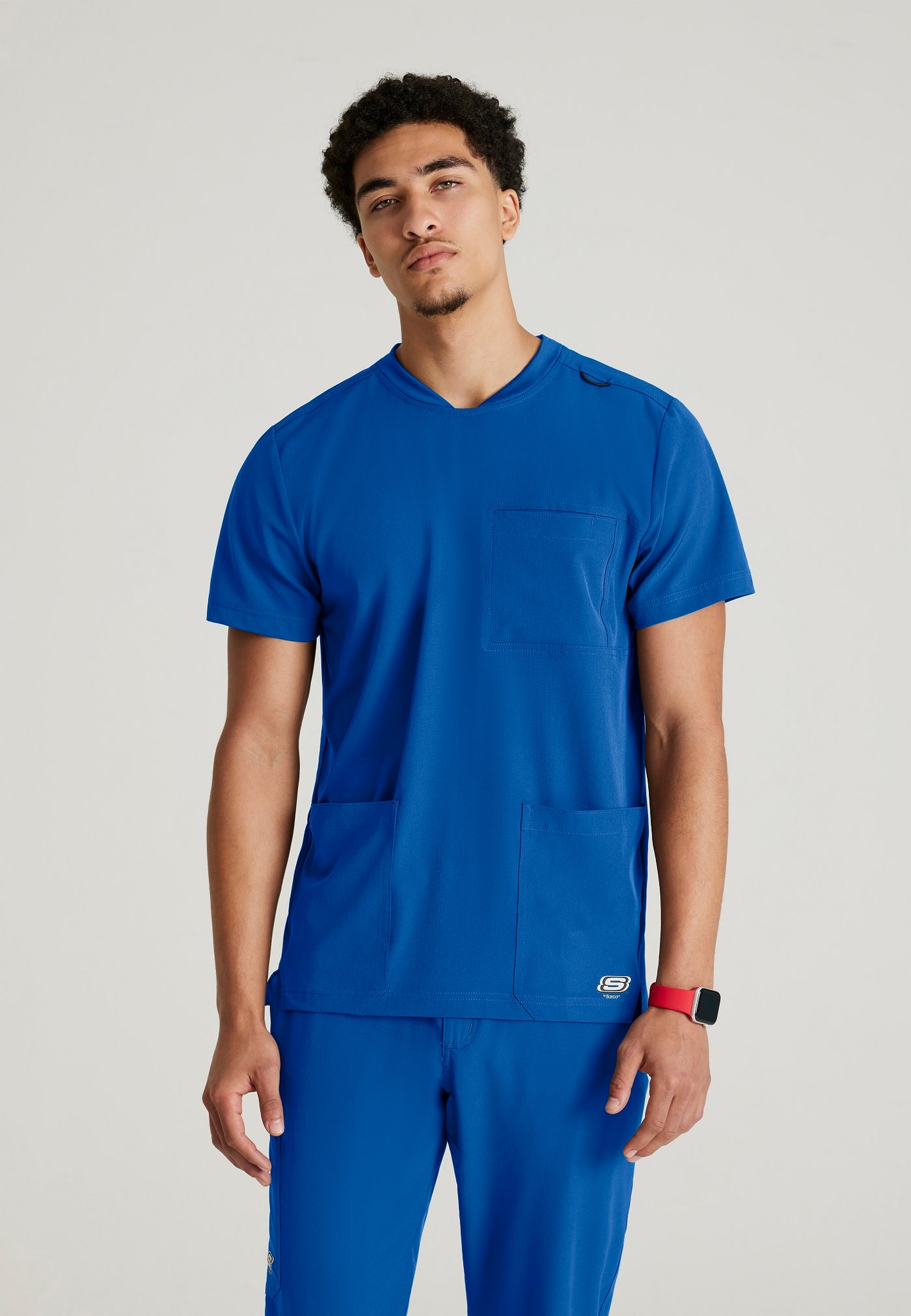 SKT193 Skechers Classic Scrubs Thesis 3 Pocket V-Neck Men's Scrub Top (XS - 5XL)
