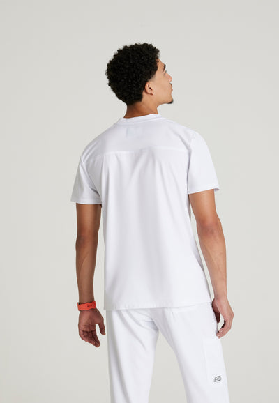 SKT193 Skechers Classic Scrubs Thesis 3 Pocket V-Neck Men's Scrub Top (XS - 5XL)