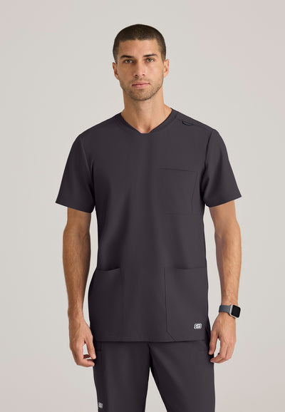 SKT193 Skechers Classic Scrubs Thesis 3 Pocket V-Neck Men's Scrub Top (XS - 5XL)