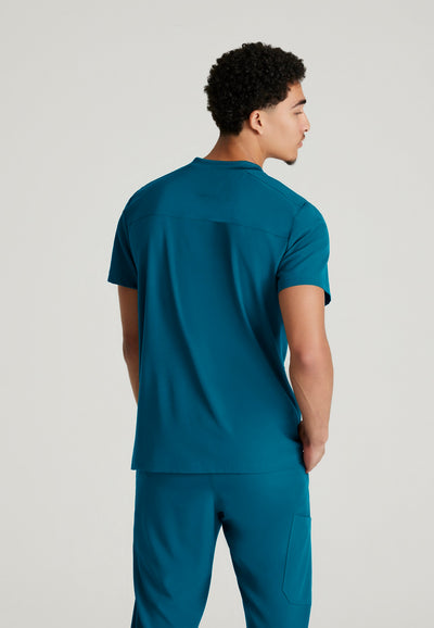 SKT193 Skechers Classic Scrubs Thesis 3 Pocket V-Neck Men's Scrub Top (XS - 5XL)