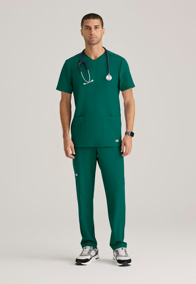 SKT193 Skechers Classic Scrubs Thesis 3 Pocket V-Neck Men's Scrub Top (XS - 5XL)