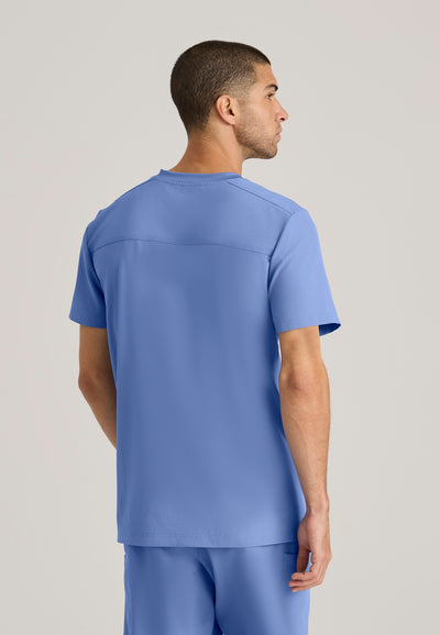 SKT193 Skechers Classic Scrubs Thesis 3 Pocket V-Neck Men's Scrub Top (XS - 5XL)