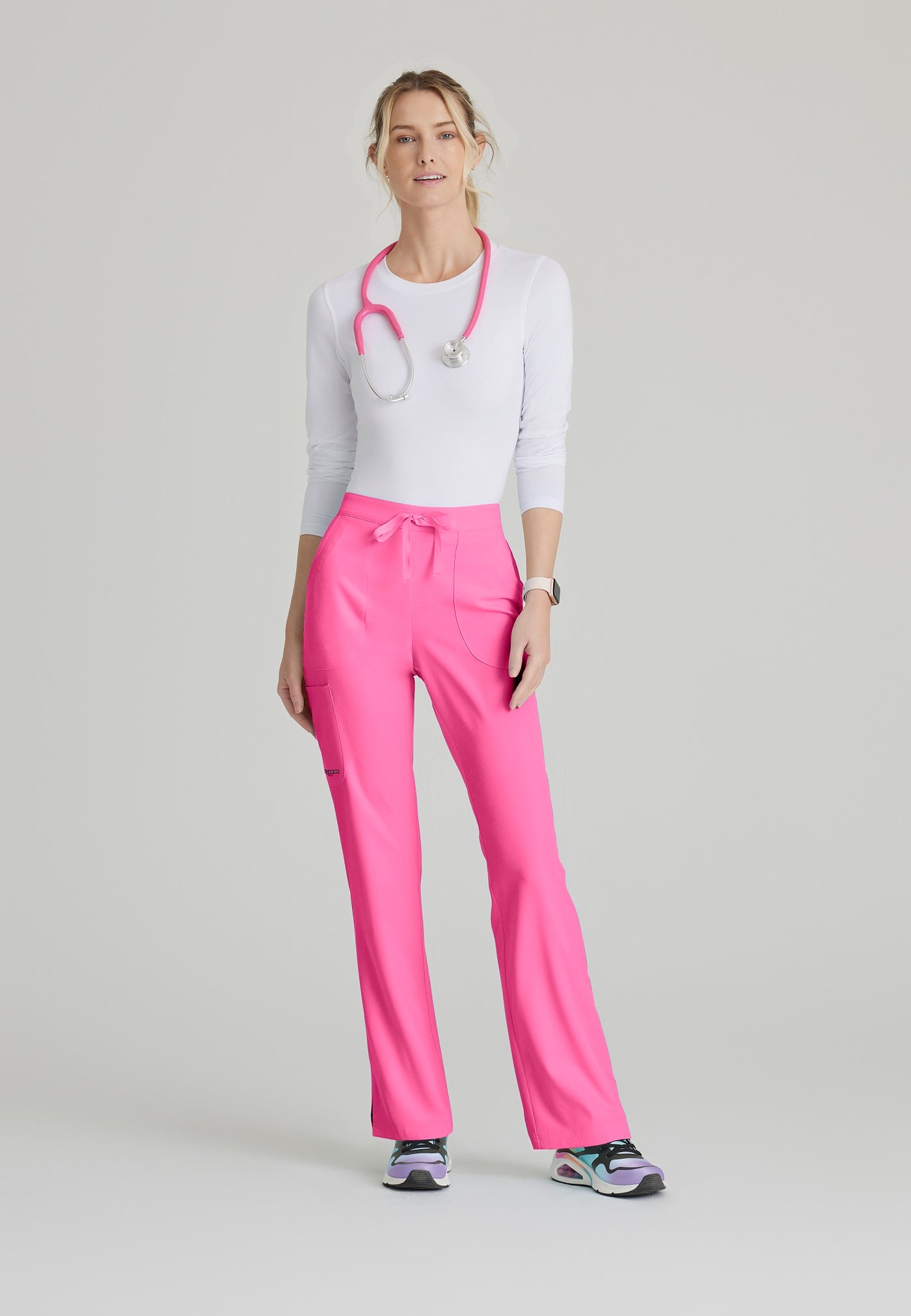 SK201 Skechers Classic Scrubs Reliance 3 Pocket Drawstring Cargo Women's Scrub Pants  (XXS - 5XL)