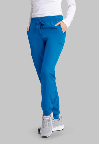 SKP552 Skechers Classic Scrubs Mid Rise Jogger  Women's Scrub Pants (XXS - 5XL)