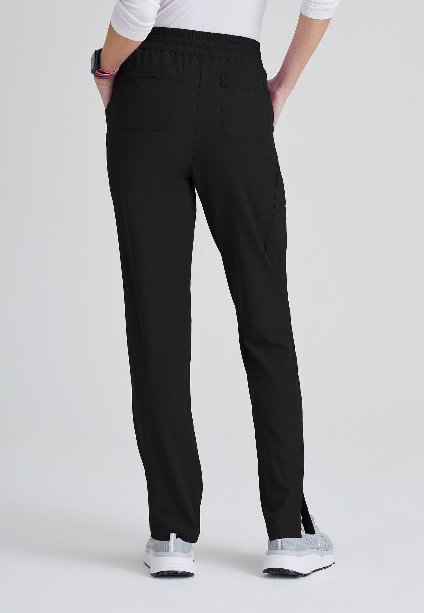 SKP623 Skechers Classic Scrubs Gamma Pants 6 Pocket Elastic Waist Tapered Women's Scrub Pants  (XXS - 5XL)