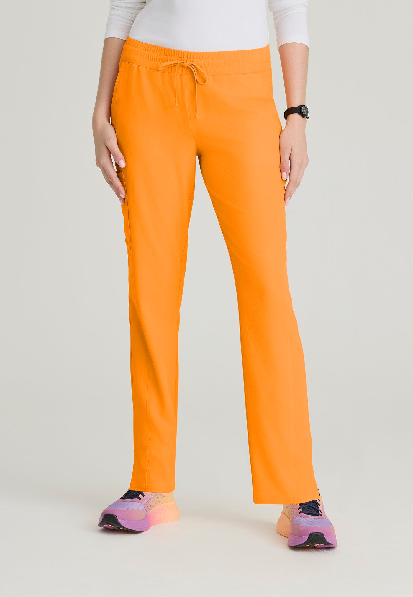 SKP623 Skechers Classic Scrubs Gamma Pants 6 Pocket Elastic Waist Tapered Women's Scrub Pants  (XXS - 5XL)